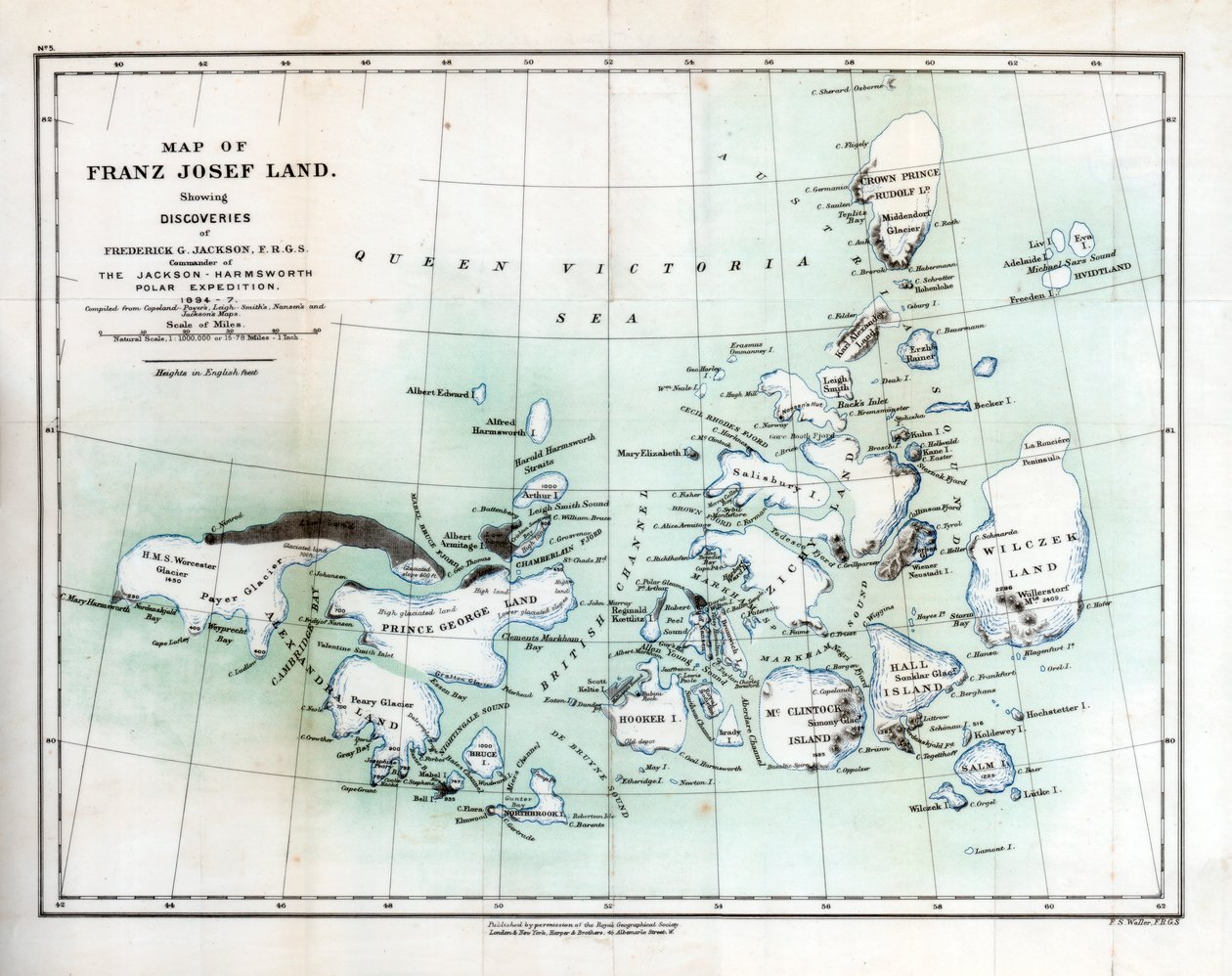 Franz Josef Land, 1899 af Unbekannt