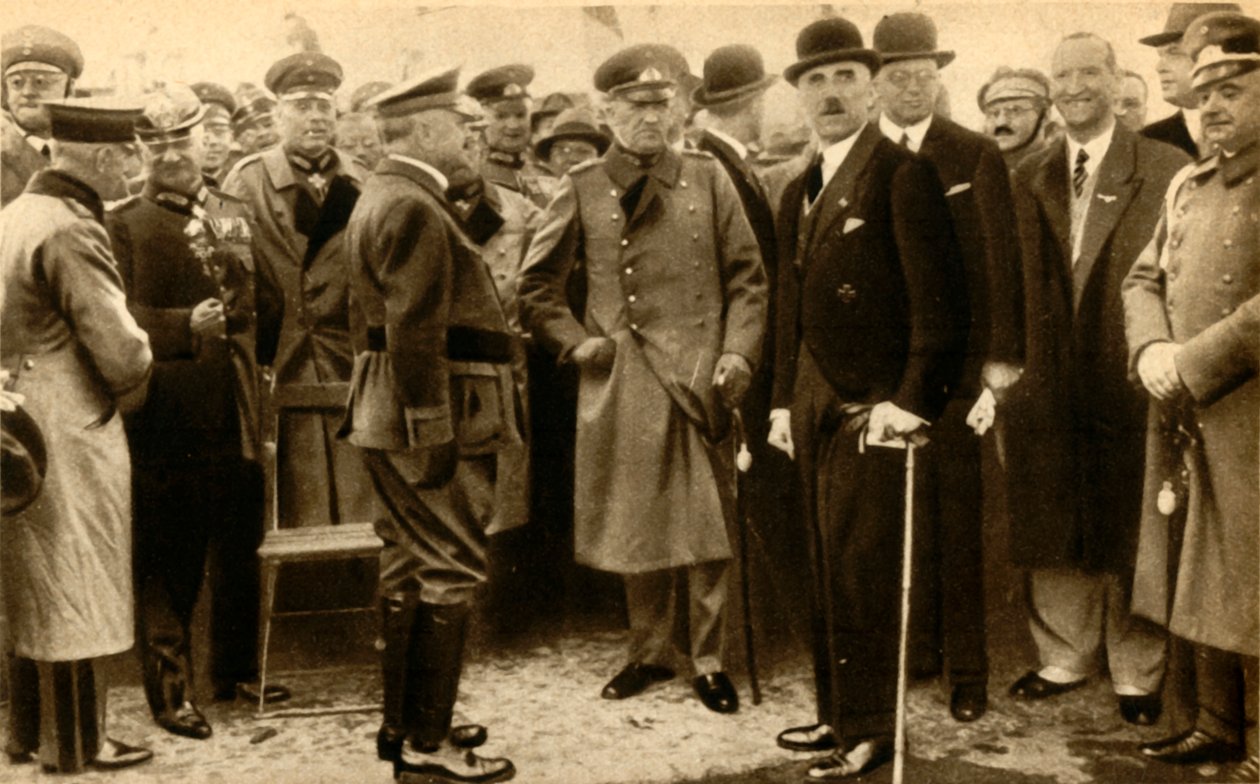Franz von Papen og Kurt von Schleicher, 1932, 1933. af Unbekannt