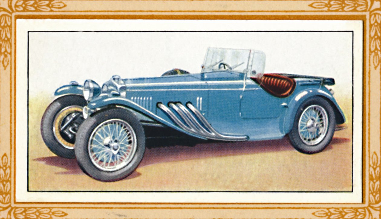 Frazer Nash Shelsey To-sæder, c1936 af Unbekannt