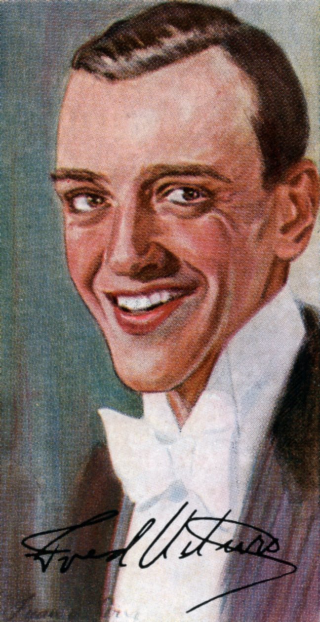 Fred Astaire, 1899-1987, amerikansk film- og Broadway-scenedanser, skuespiller, 20. århundrede af Unbekannt