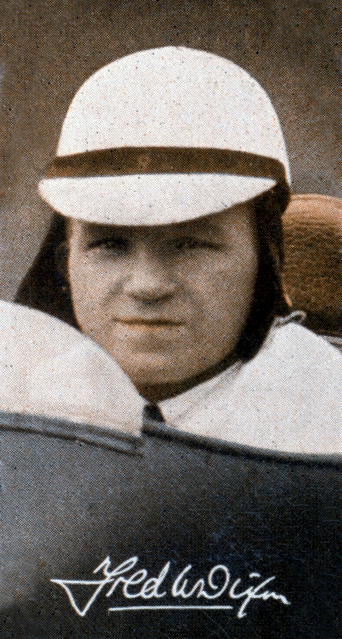 Fred Dixon, engelsk motorcykelracer, 1935 af Unbekannt