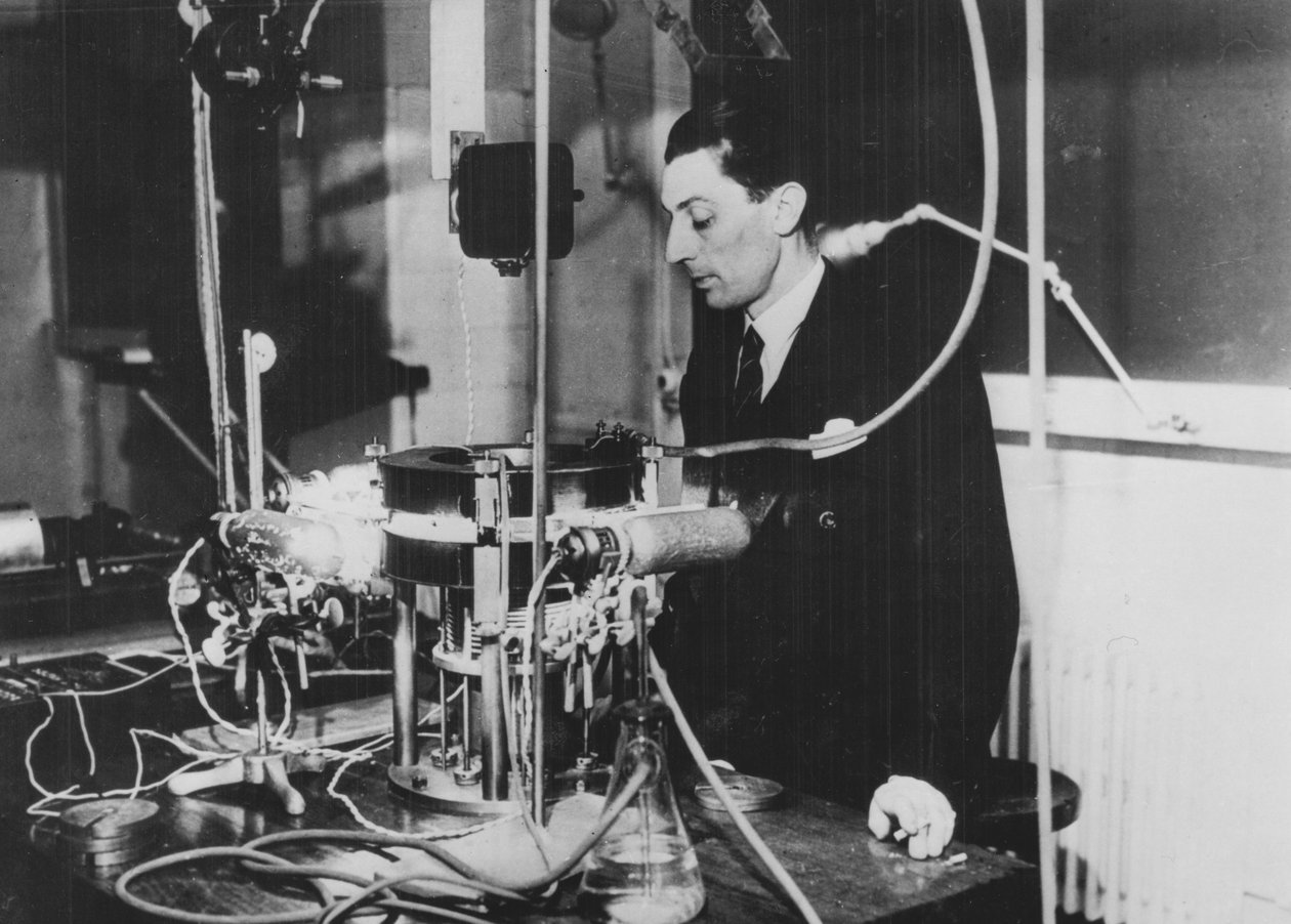 Frederic Joliot, fransk fysiker, c1930 af Unbekannt
