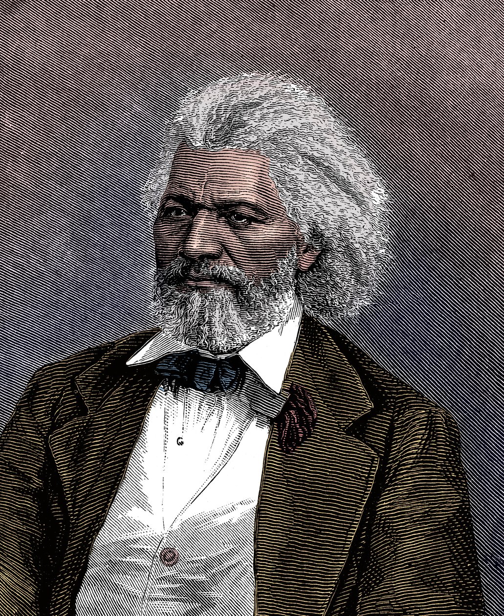 Frederick Douglass 1817-1895, amerikansk diplomat, abolitionist og forfatter, 1875 af Unbekannt