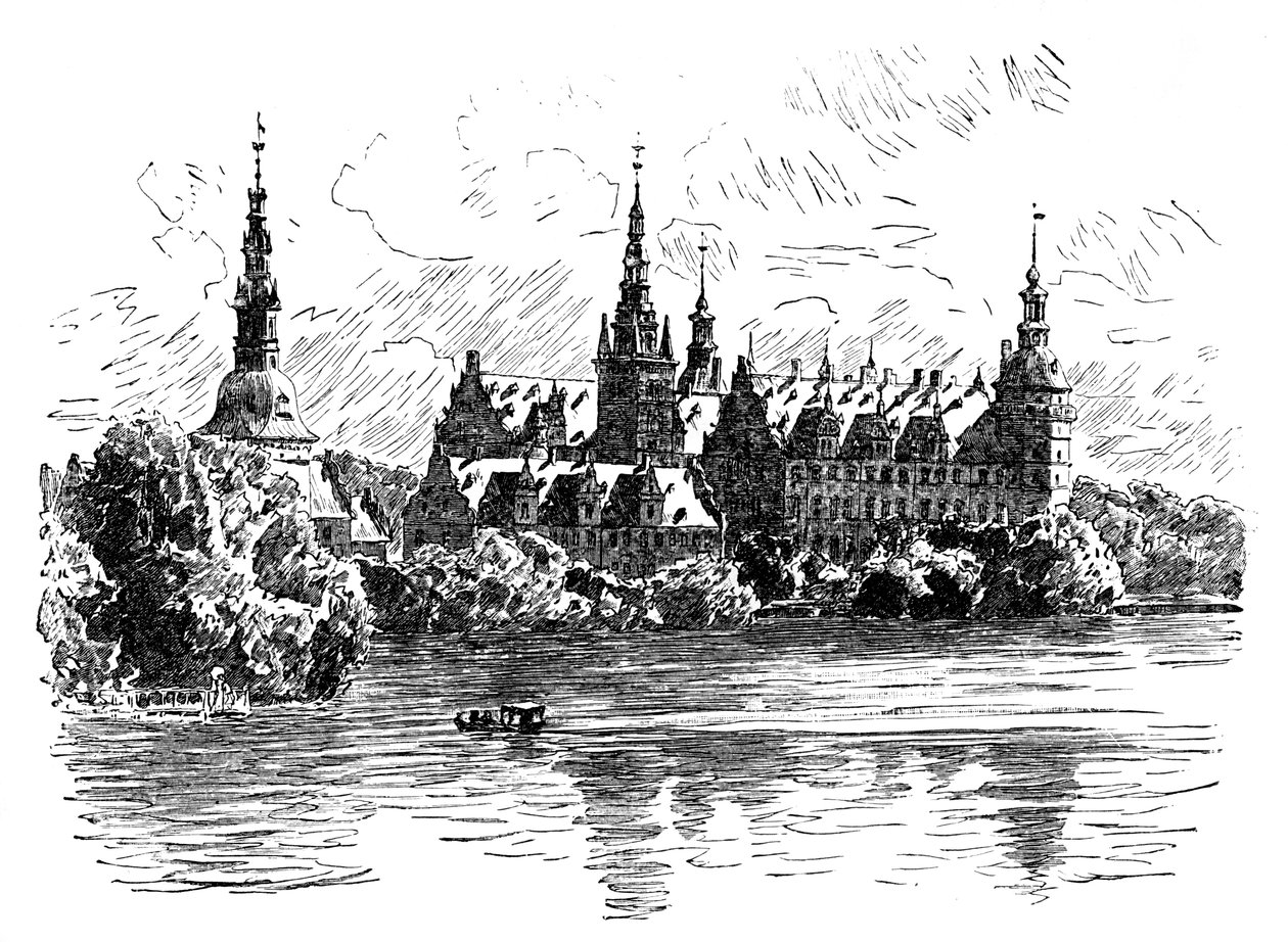 Frederiksborg Castle, Hillerod, Denmark af Unbekannt