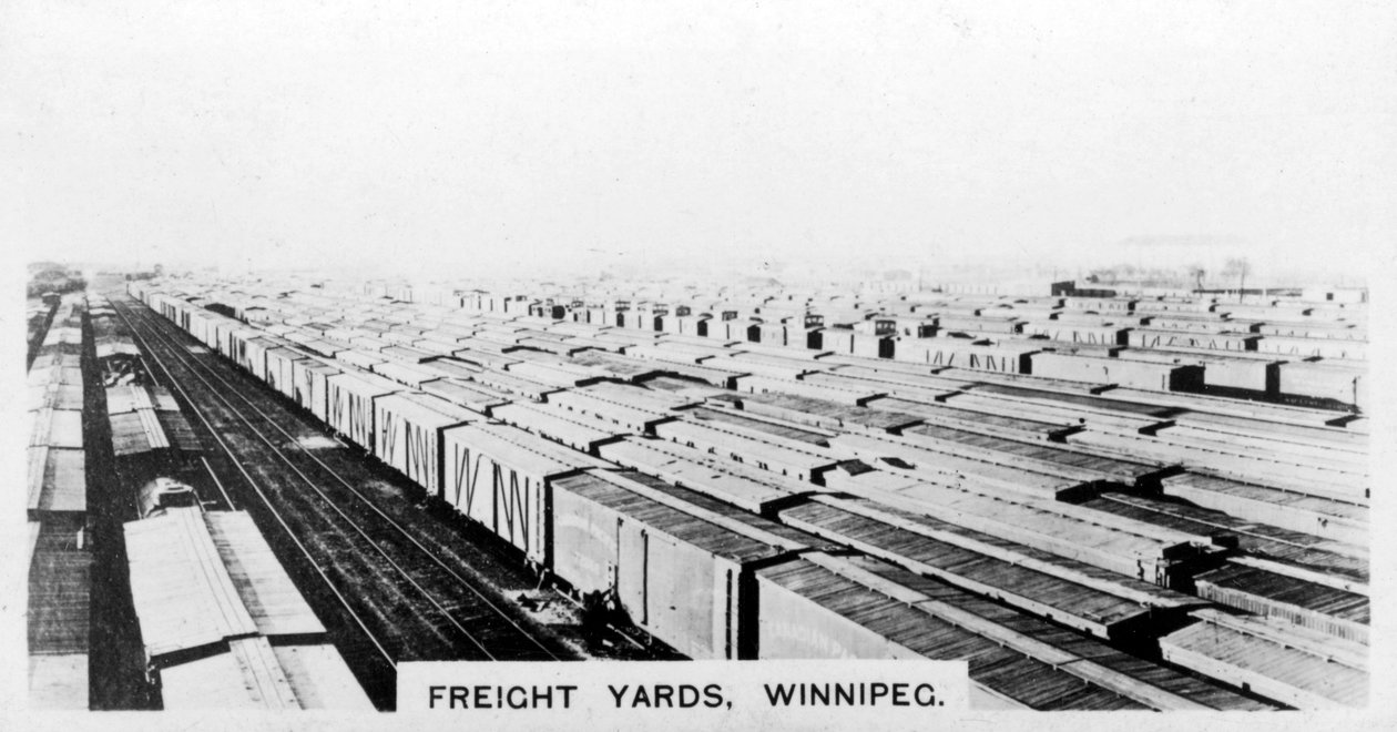 Fragtværfter, Winnipeg, Manitoba, Canada, c1920