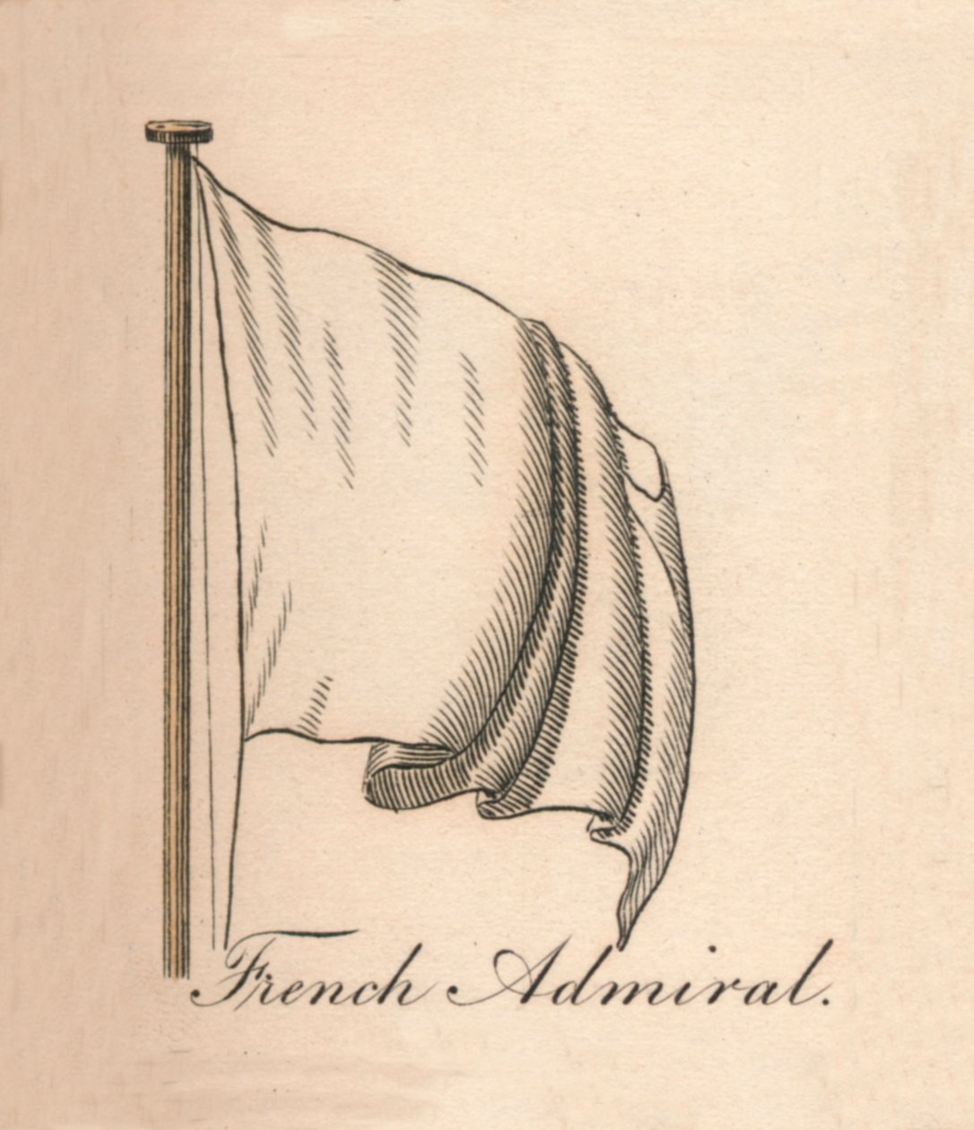 fransk admiral, 1838 af Unbekannt