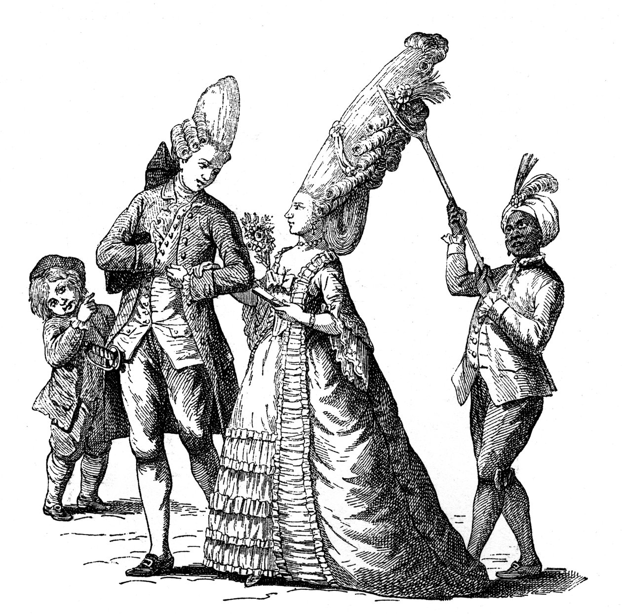 Fransk kostume, 1885 af Unbekannt