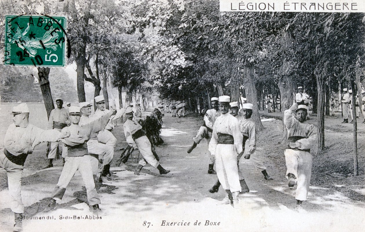 Fransk fremmedlegion, Sidi Bel Abbes, Algeriet, 1910 af Unbekannt