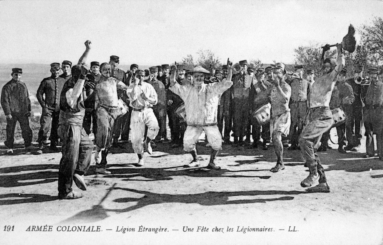 Fransk Fremmedlegion, c1910 af Unbekannt