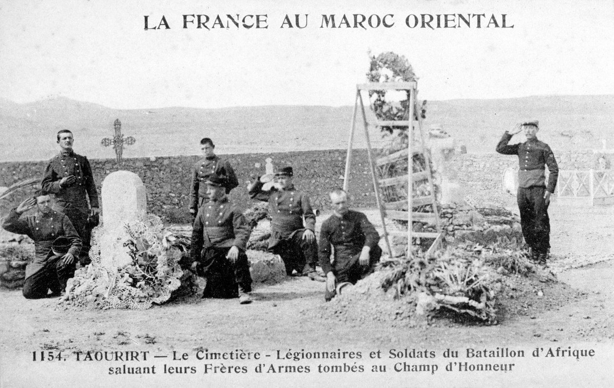 Fransk Fremmedlegions kirkegård, Taourirt, Algeriet, 20. århundrede af Unbekannt
