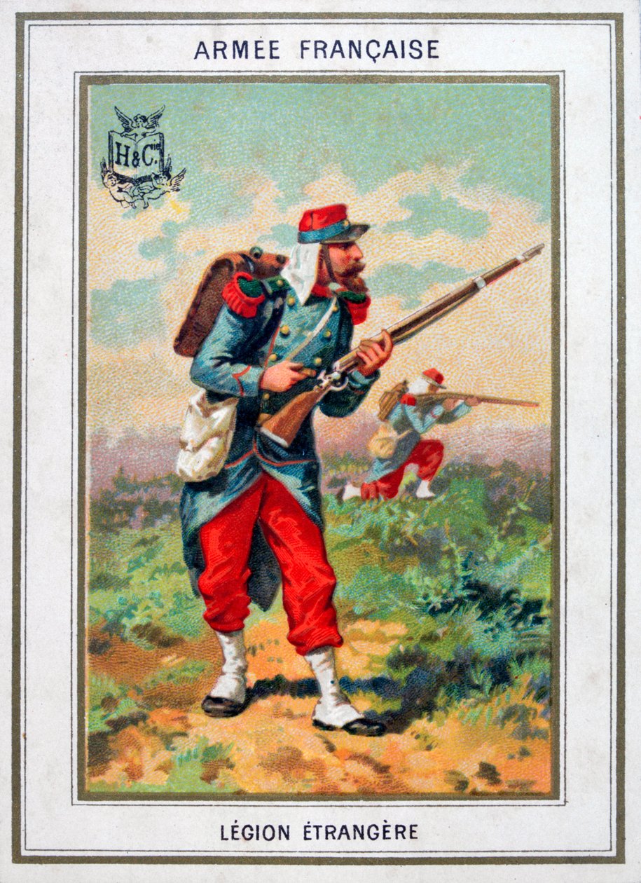 Fransk fremmedlegionær, ca. 1900 af Unbekannt
