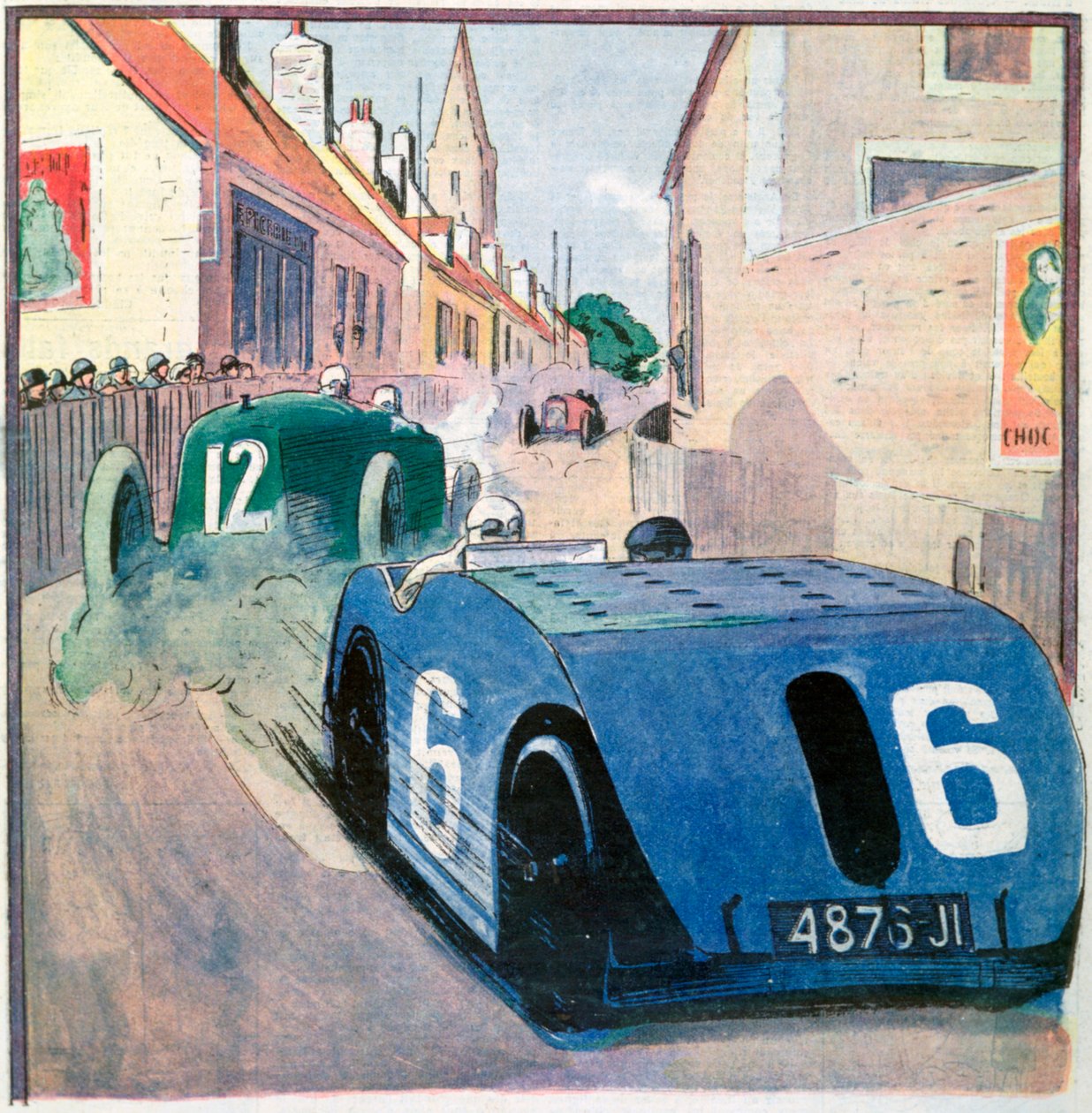 Fransk Grand Prix, Circuit de Touraine, Tours, Frankrig, 1923 af Unbekannt