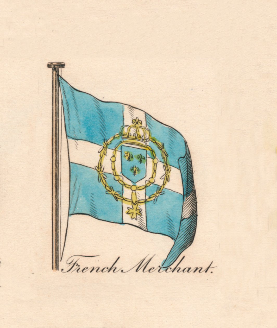 Fransk Købmand, 1838 af Unbekannt