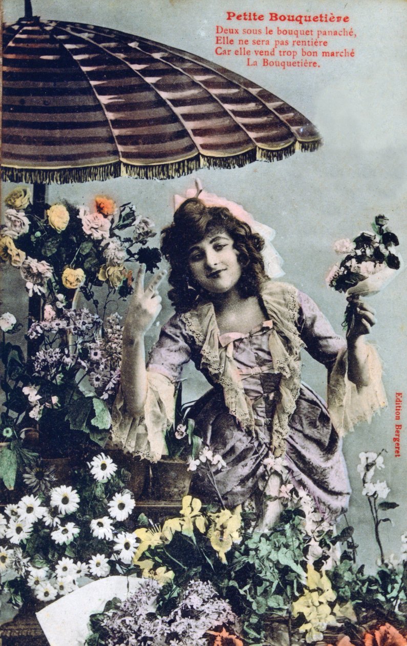 Fransk postkort, c1900 af Unbekannt