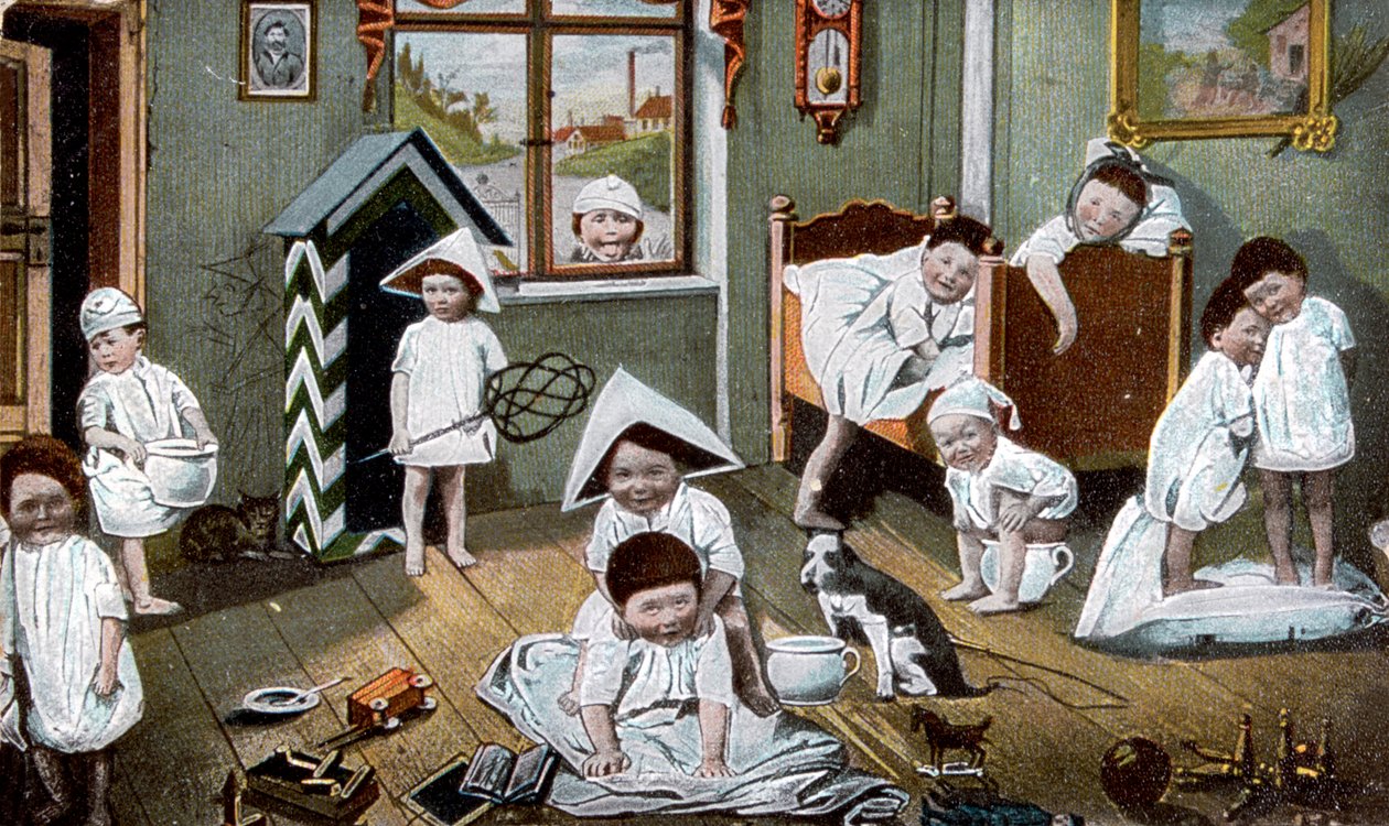 Fransk postkort, c1900 af Unbekannt
