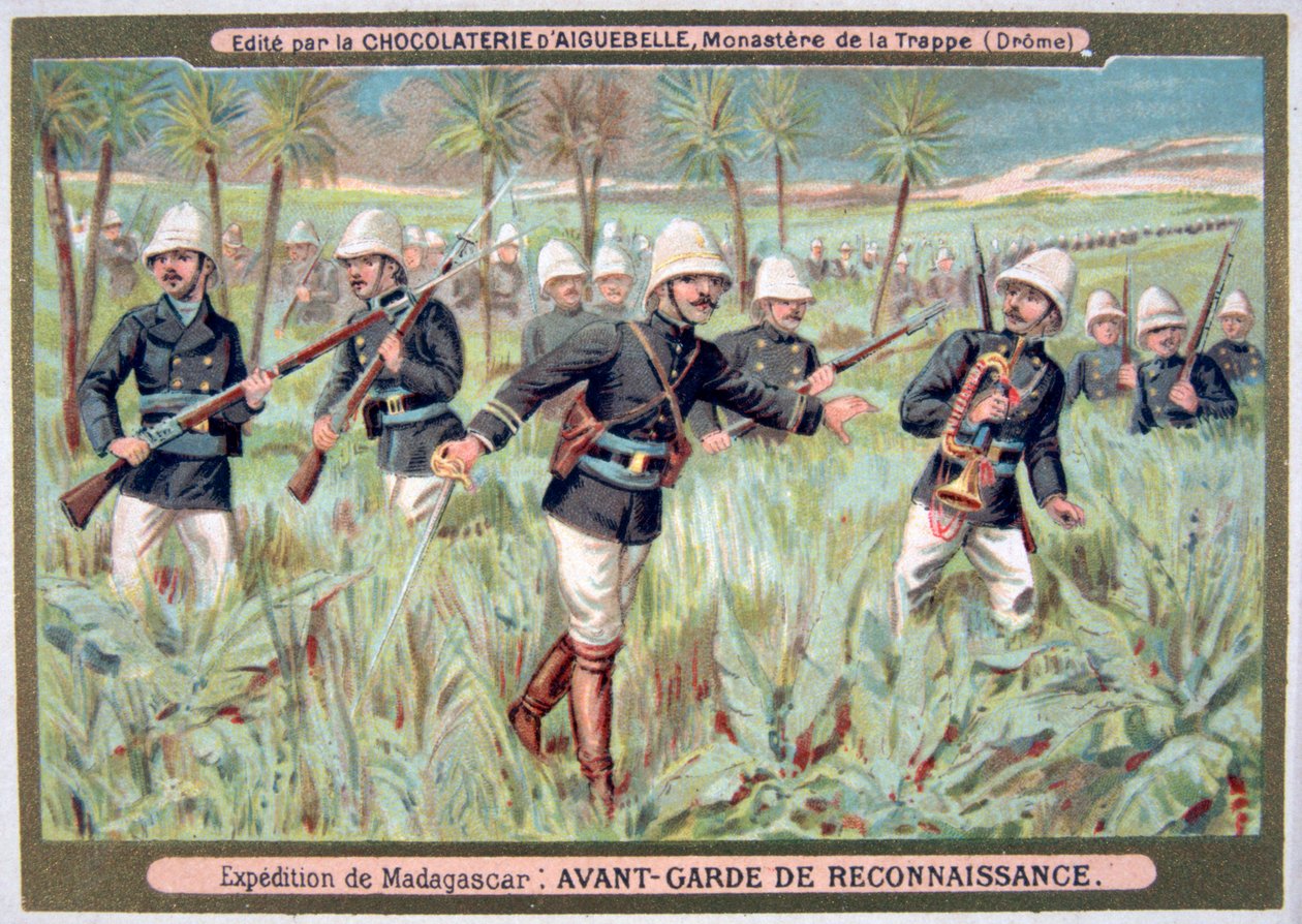 Franske rekognosceringstropper, Madagaskar ekspedition, 1883-1896 af Unbekannt