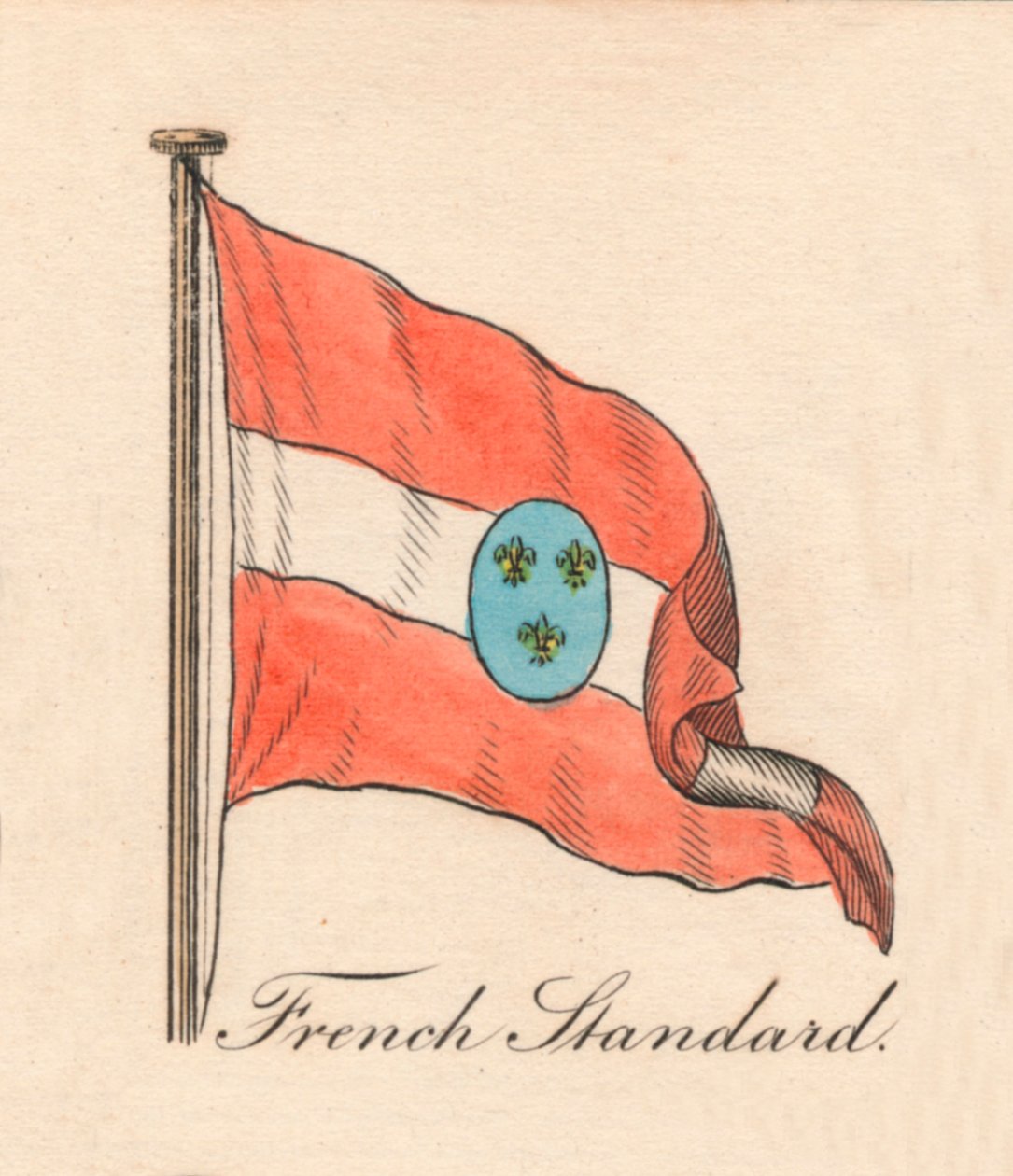 Fransk standard, 1838 af Unbekannt
