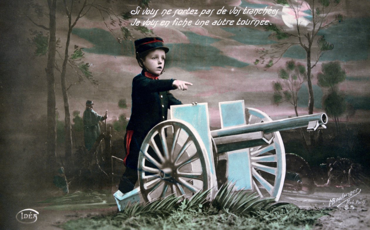 Fransk postkort fra første verdenskrig, 1914-1918 af Unbekannt