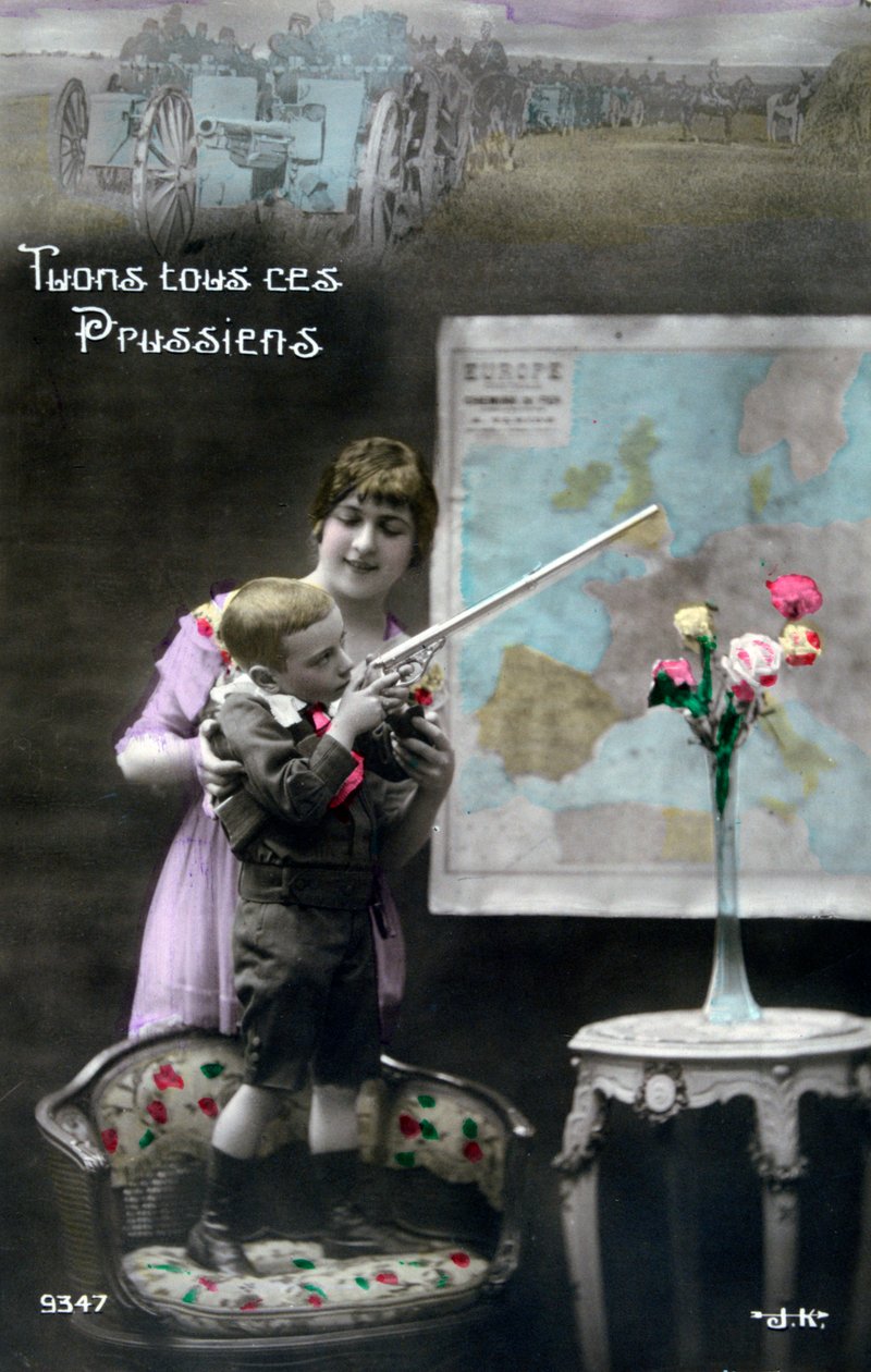 Fransk postkort fra første verdenskrig, 1914-1918 af Unbekannt