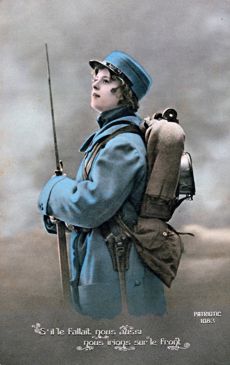 Fransk postkort fra første verdenskrig, 1914-1918 af Unbekannt