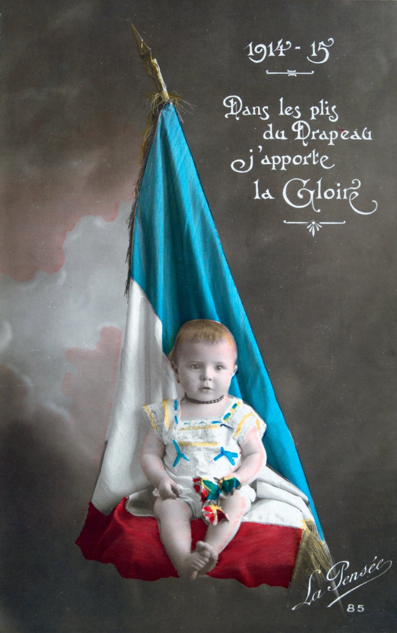 Fransk postkort fra første verdenskrig, 1914-1918 af Unbekannt