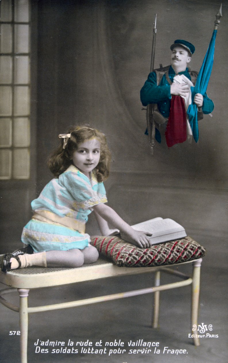 Fransk postkort fra første verdenskrig, 1914-1918 af Unbekannt