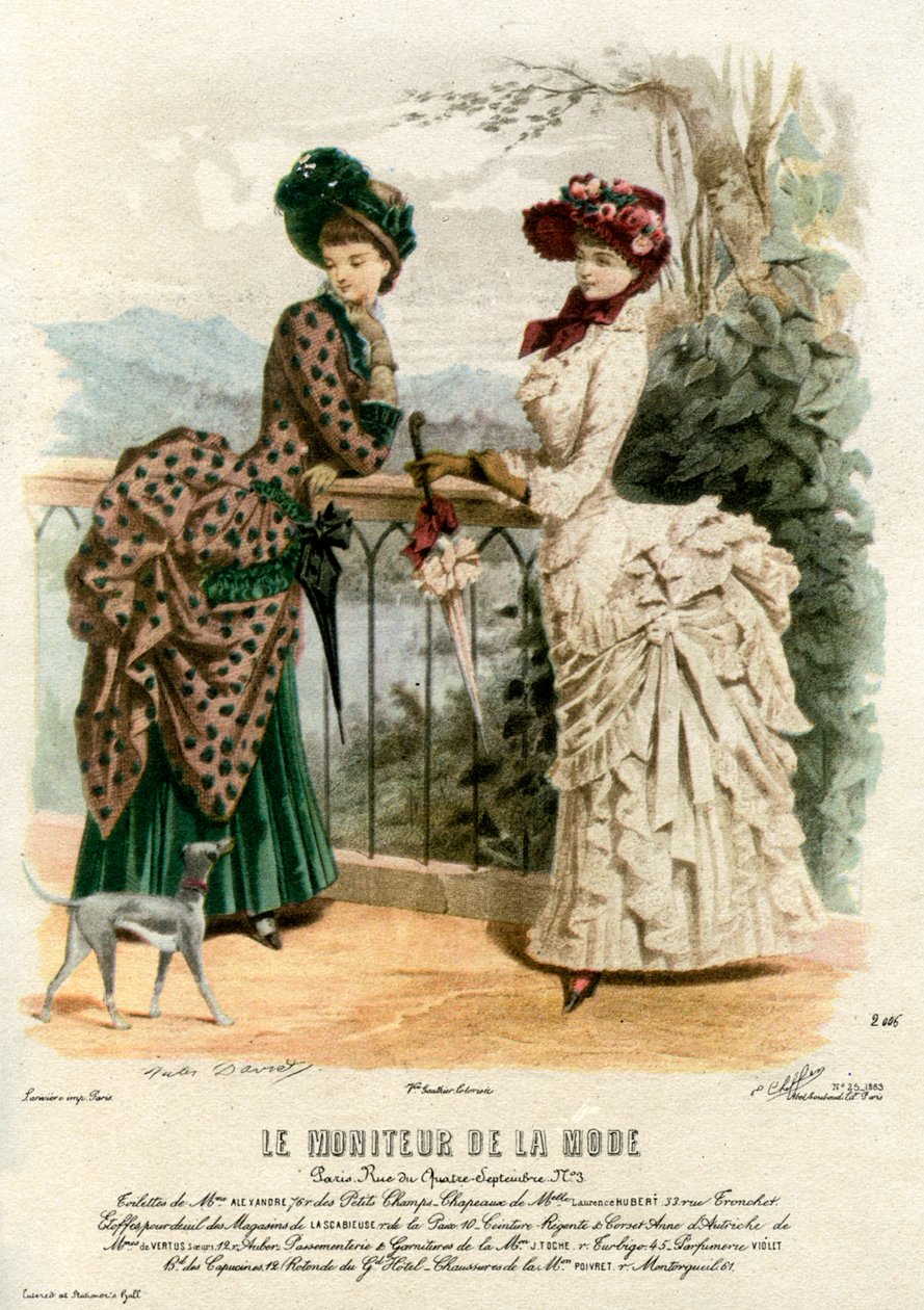 Fransk mode i det 19. århundrede, 1883 1938 af Unbekannt