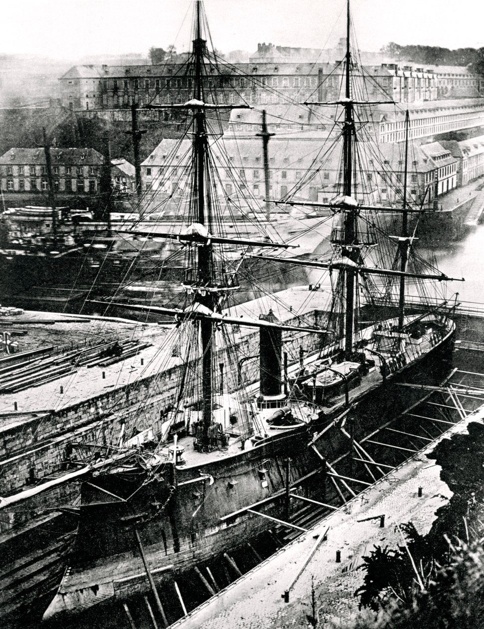 Fransk fregat, lArmide, 1867 af Unbekannt