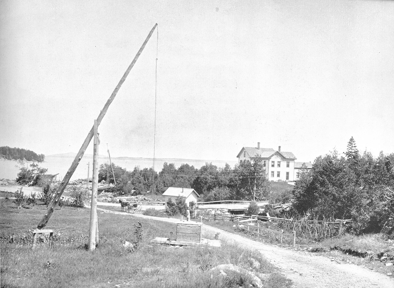 Frenchmans Bay, Bar Harbor, c1897. af Unbekannt