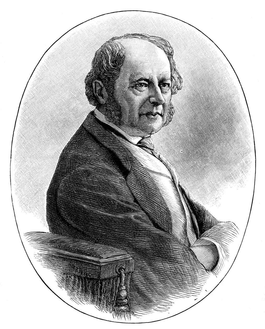 Friedrich Ferdinand Graf von Beust 1809-1886, østrigsk statsmand af Unbekannt