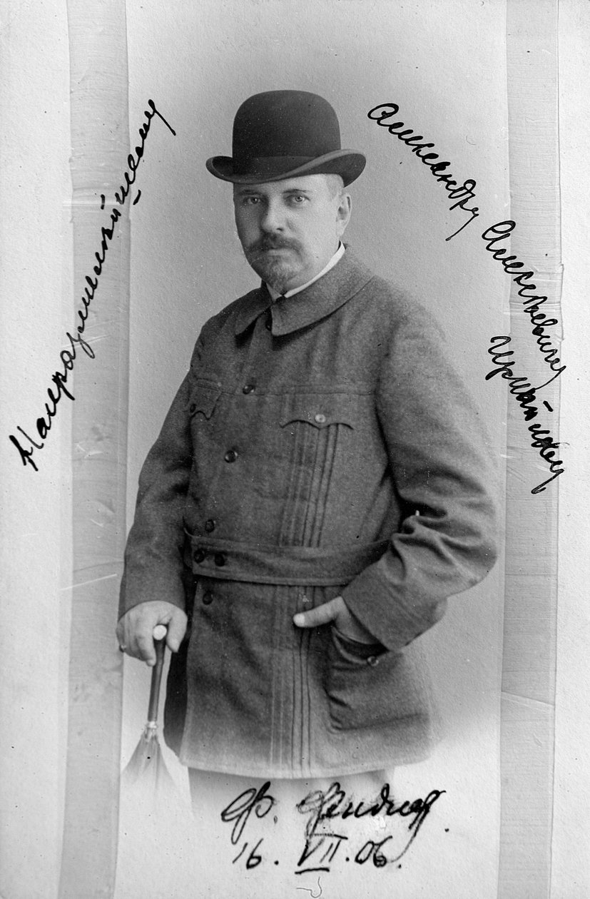 Friedrich Fyodor Fiedler, oversætter af russisk poesi, c1906 af Unbekannt