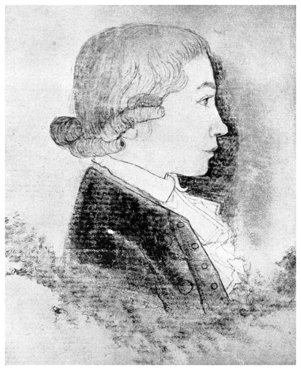Friedrich Holderlin, tysk digter, 1800-tallet 1956 af Unbekannt