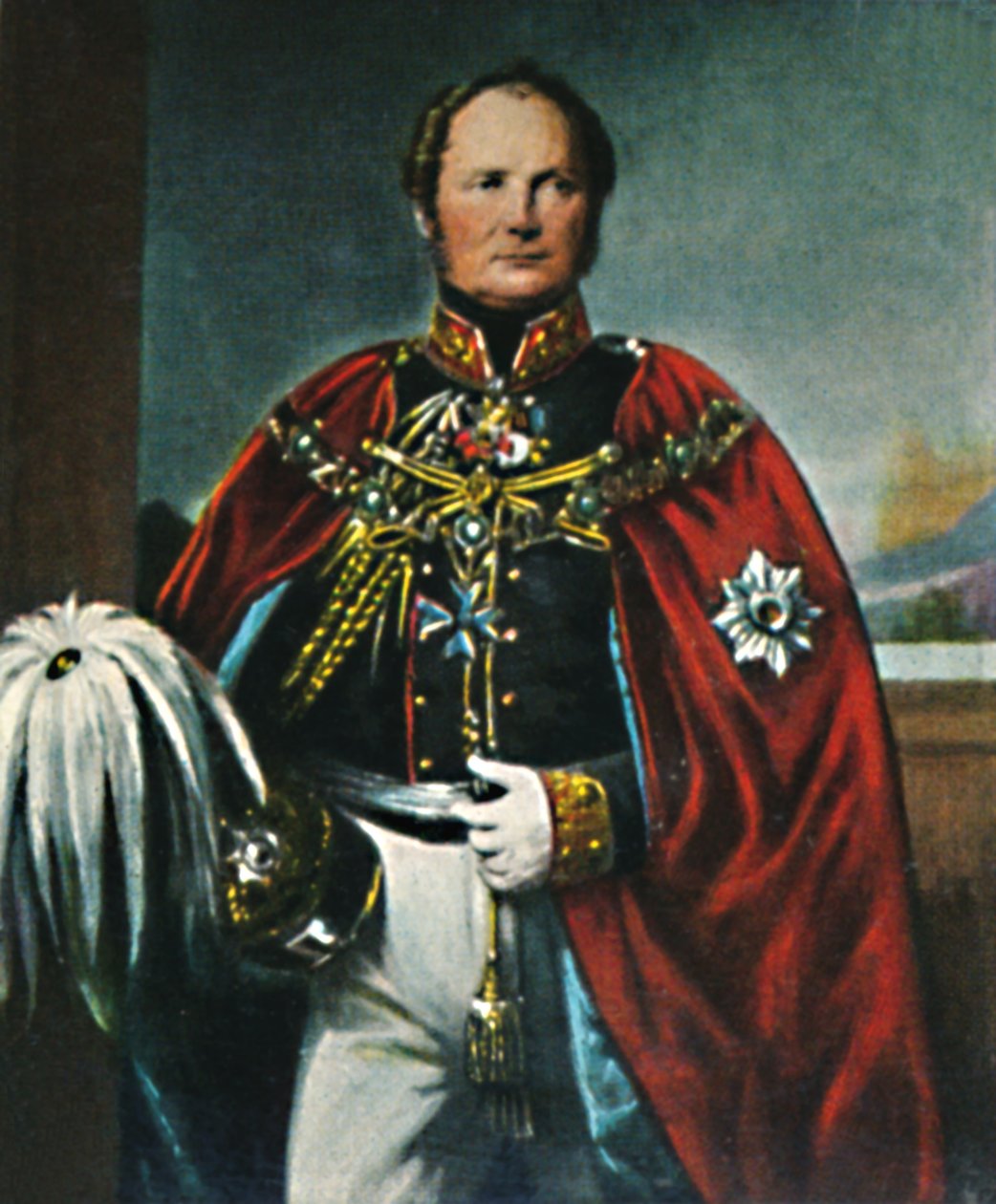 Friedrich Wilhelm IV. 1795-1861. - Maleri af p. Krüger, 1934. af Unbekannt