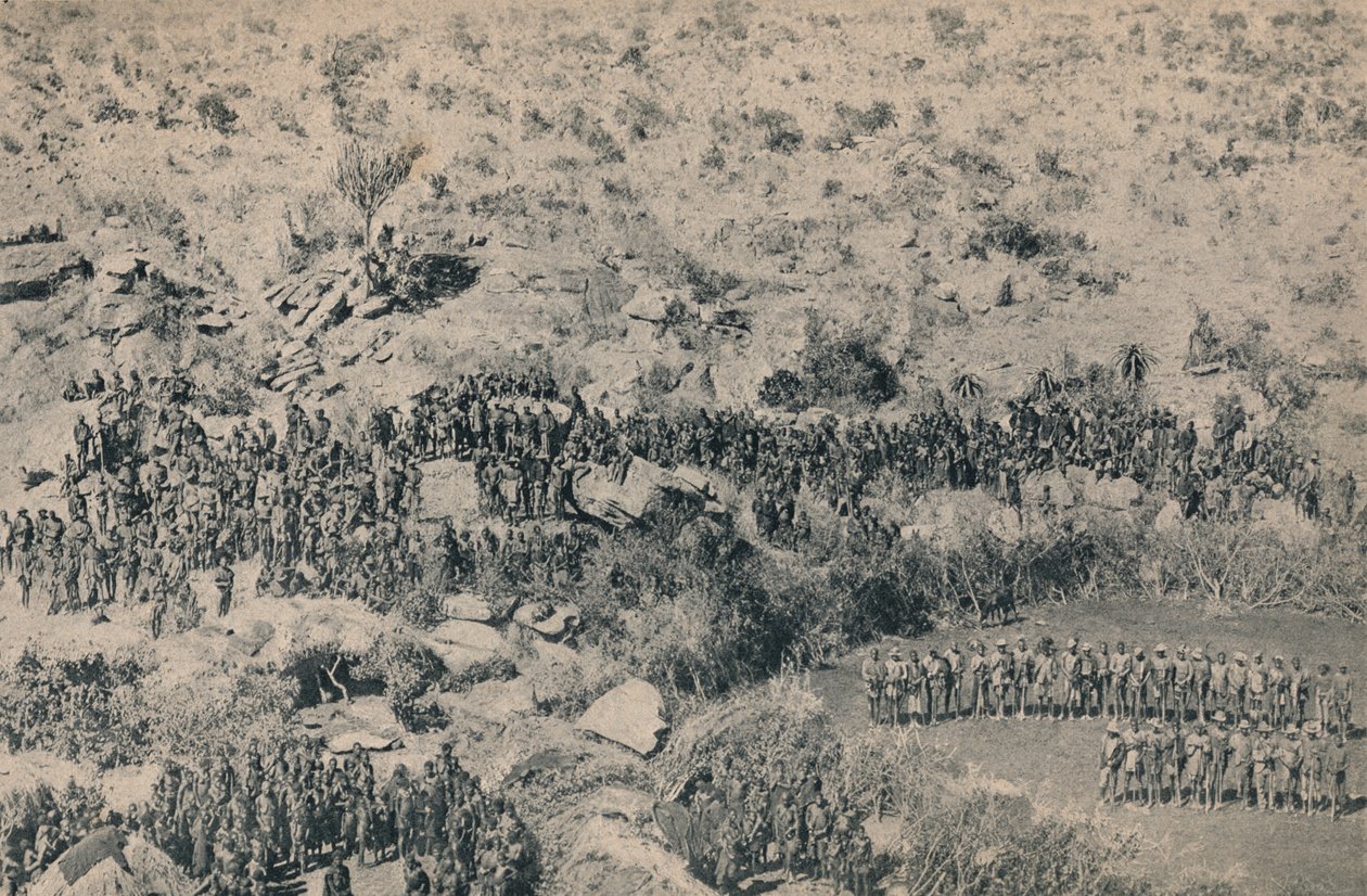 Venlige indfødte, c1900. af Unbekannt
