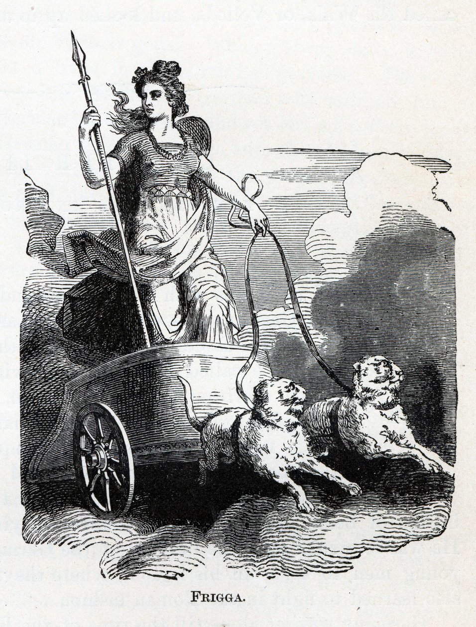 Frigga, 1882 af Unbekannt