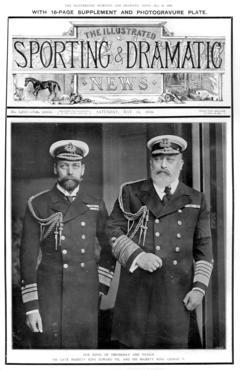 Forside af The Illustrated Sporting and Dramatic News, 14. maj 1910 af Unbekannt