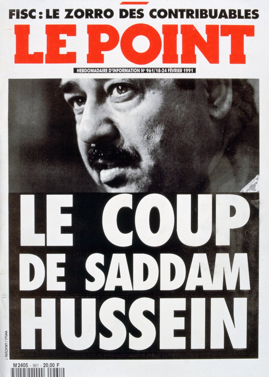 Forside af Le Point, februar 1991 af Unbekannt