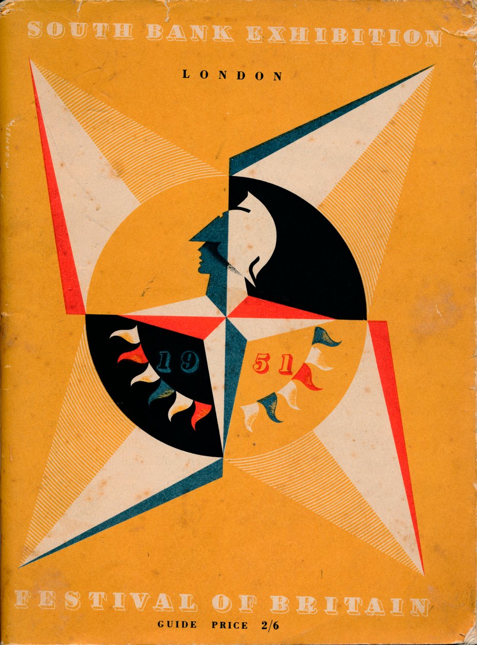 Forside af en guide til Festival of Britain, 1951 af Unbekannt
