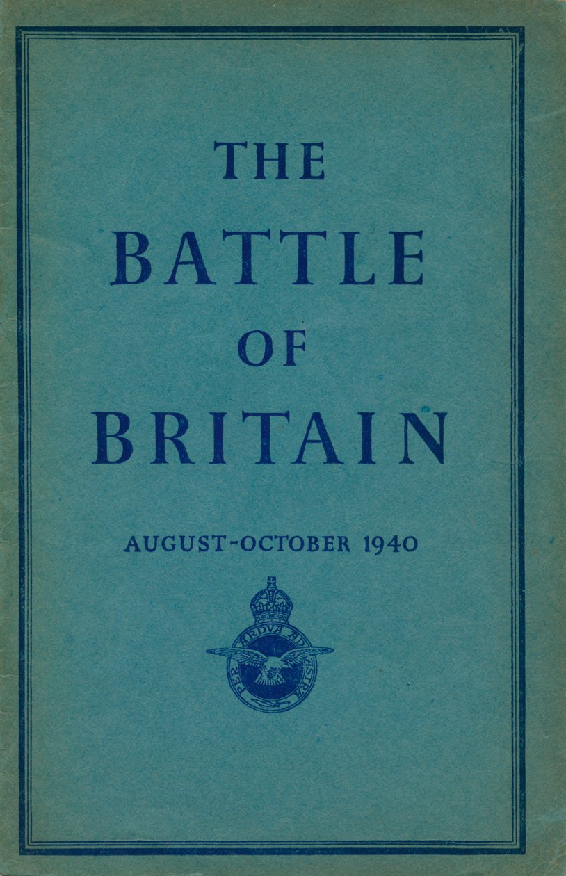 Forsiden af The Battle of Britain, 1940 af Unbekannt