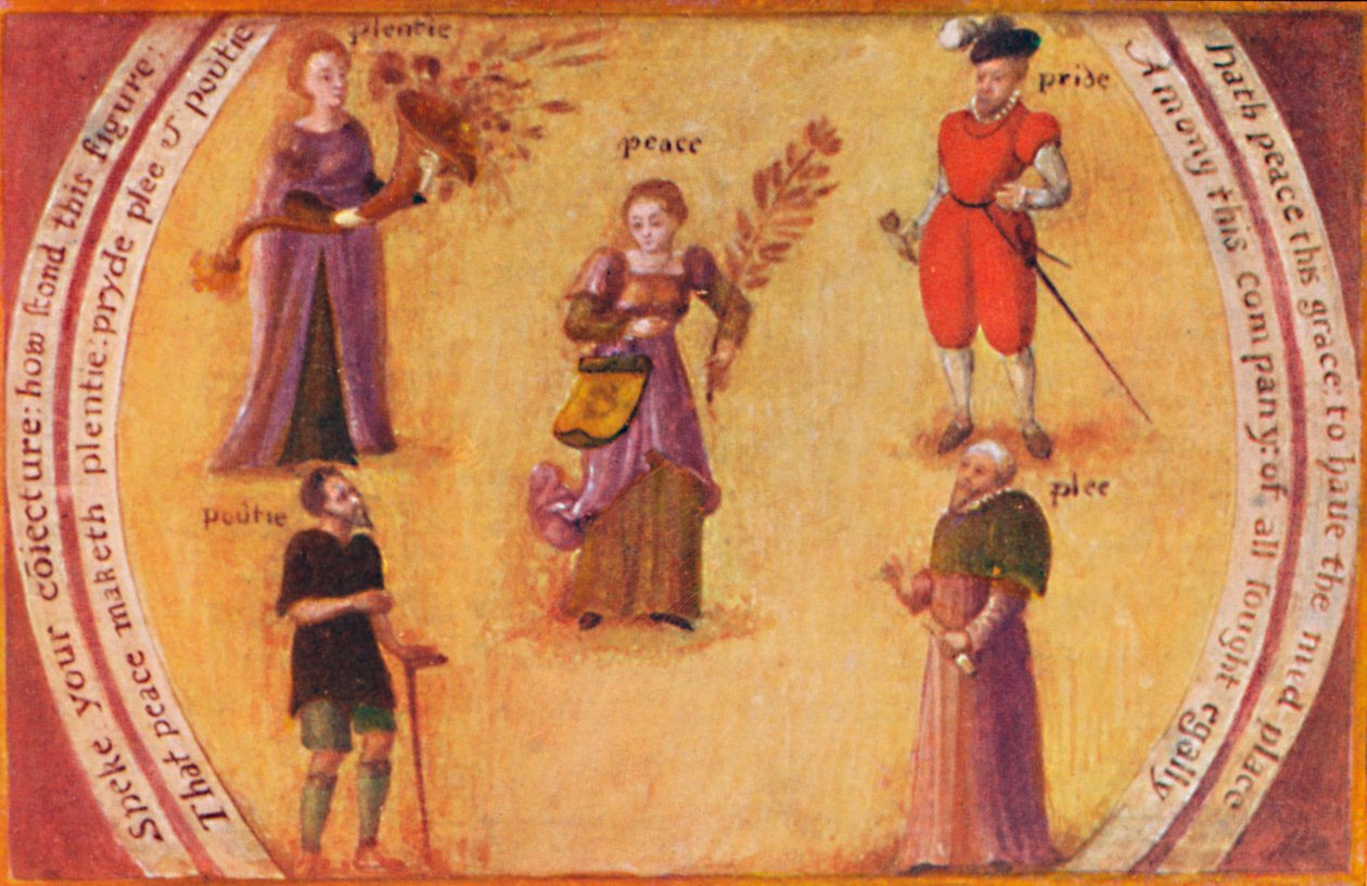 Frugtgravere fra den jakobeske periode, c1600, 1903 af Unbekannt