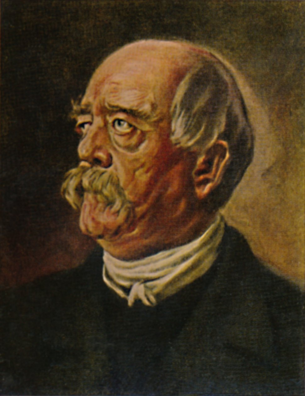 Prins Bismarck 1815-1898. jernkanslerens maleri af P. Krom, 1934. af Unbekannt