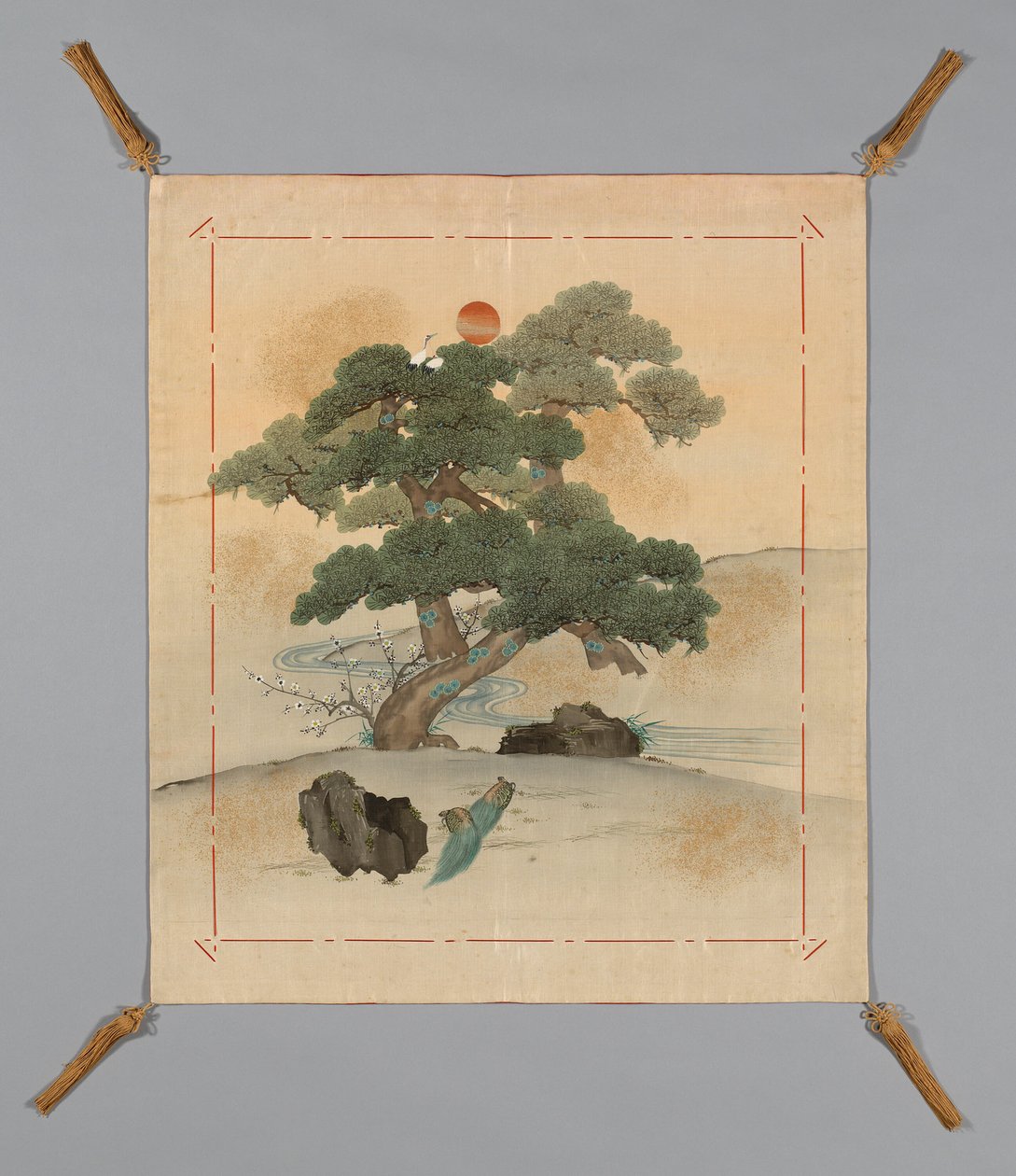Fukusa technique ft powder ver, Japan, air rly Meiji periode 1868-1912, 186883. af Unbekannt