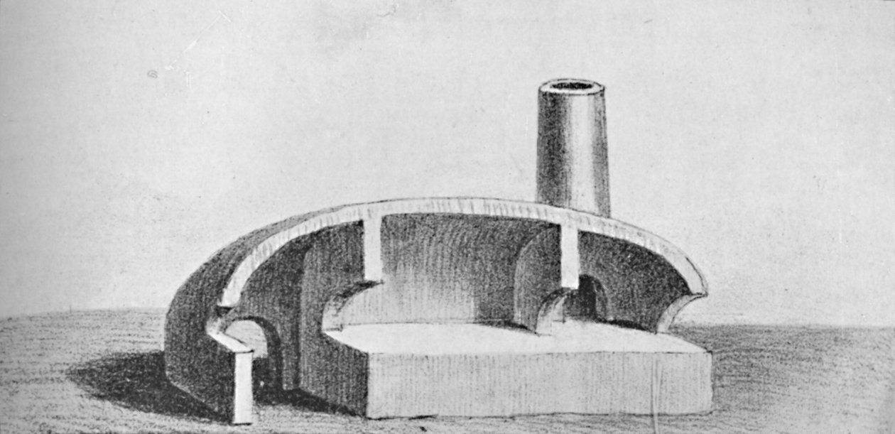 Ovn brugt til at lugte af kobber, c1826, 1911 af Unbekannt