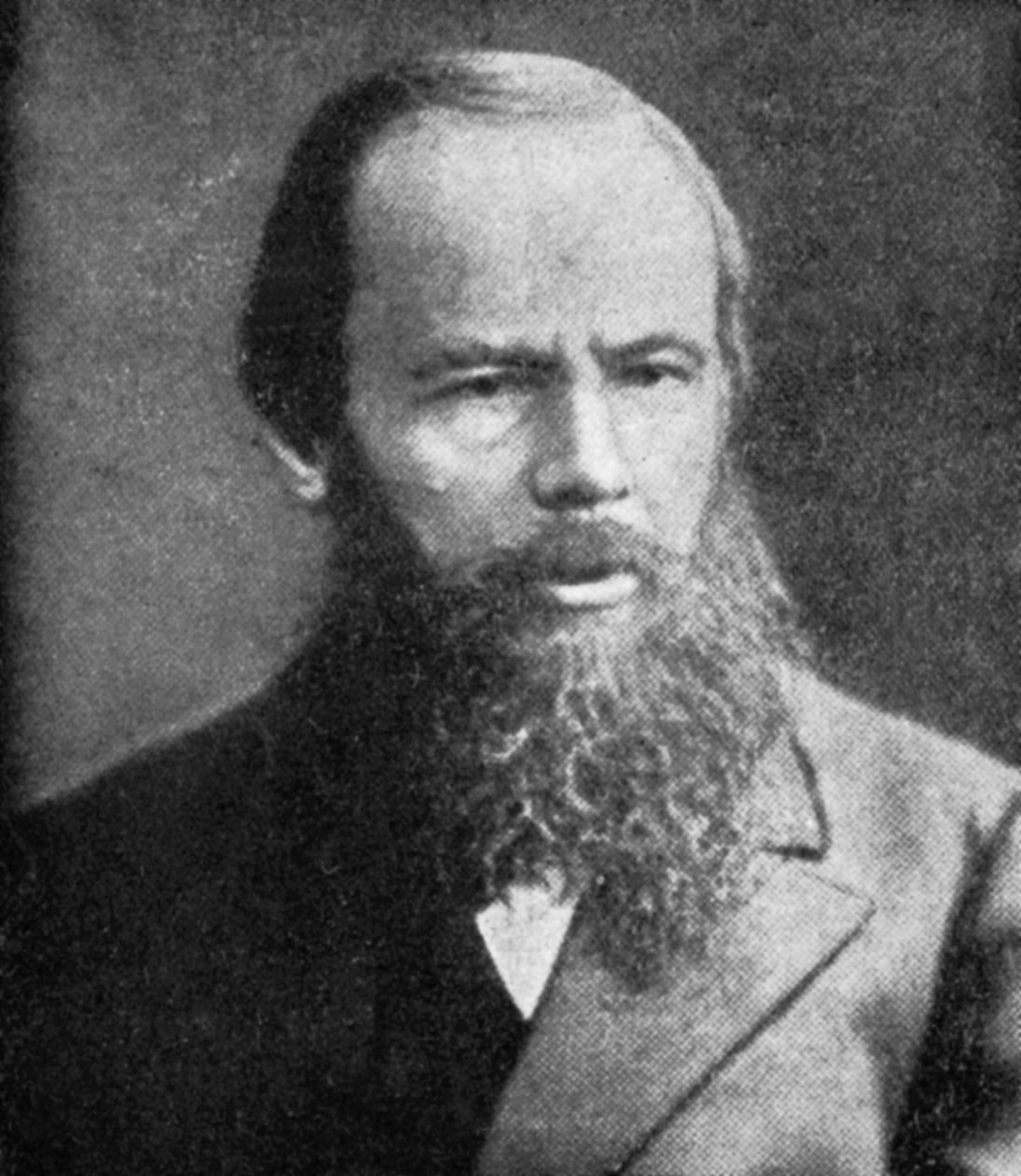 Fjodor Dostojevskij 1821-1881, russisk forfatter, begyndelsen af det 20. århundrede af Unbekannt