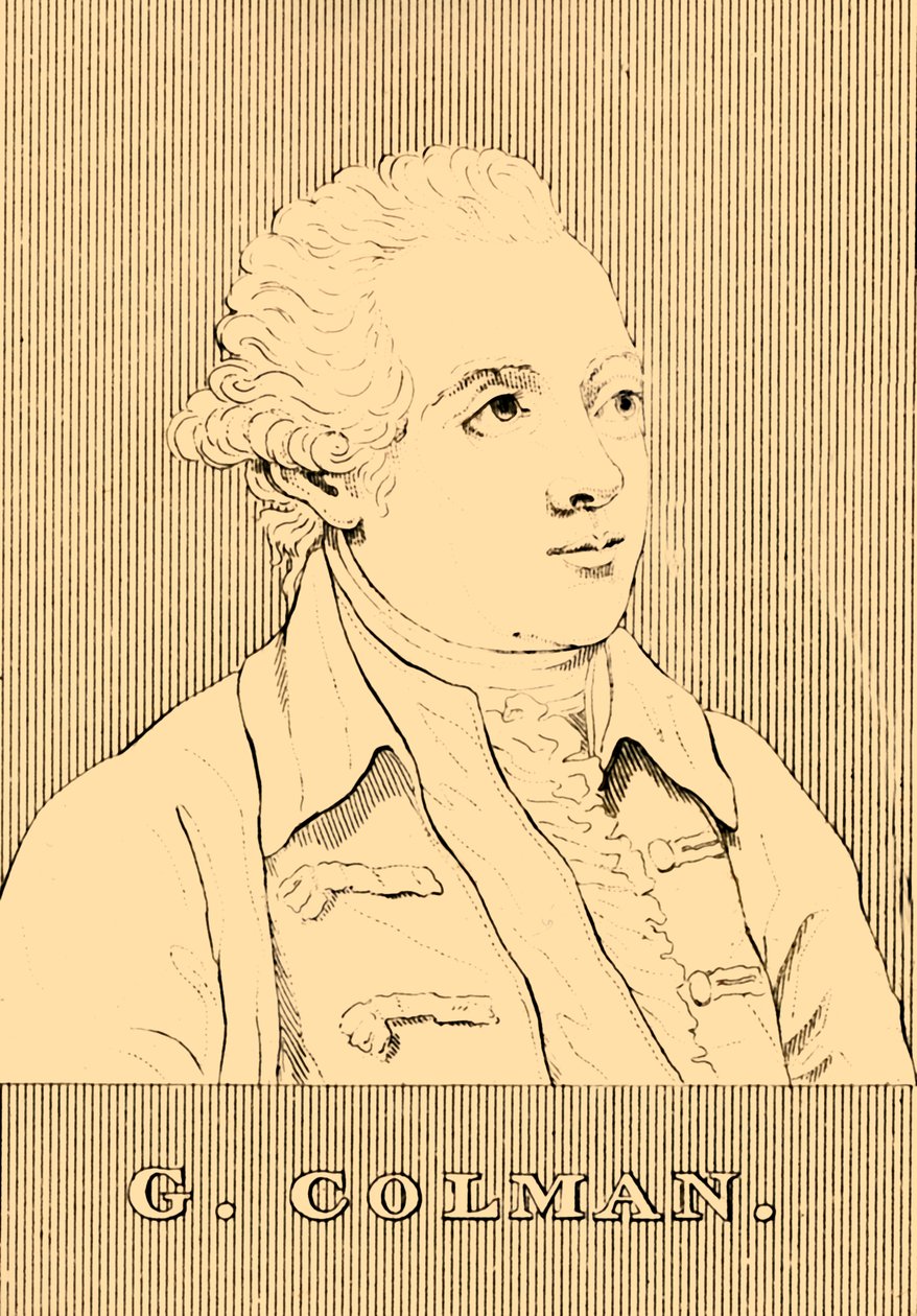 G. Colman, 1732-1794, 1830. af Unbekannt