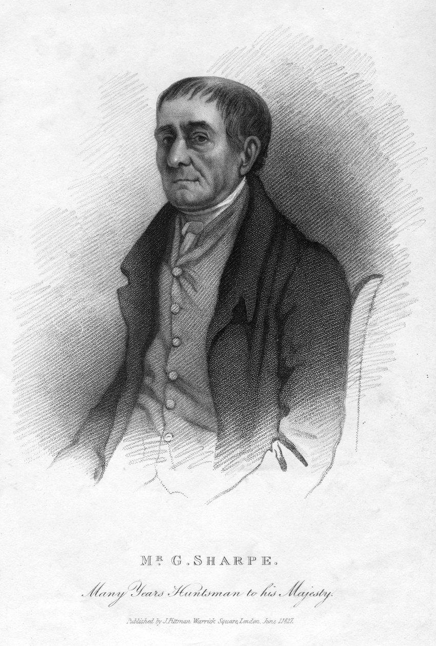 G Sharpe, kongelig jæger, 1827 af Unbekannt