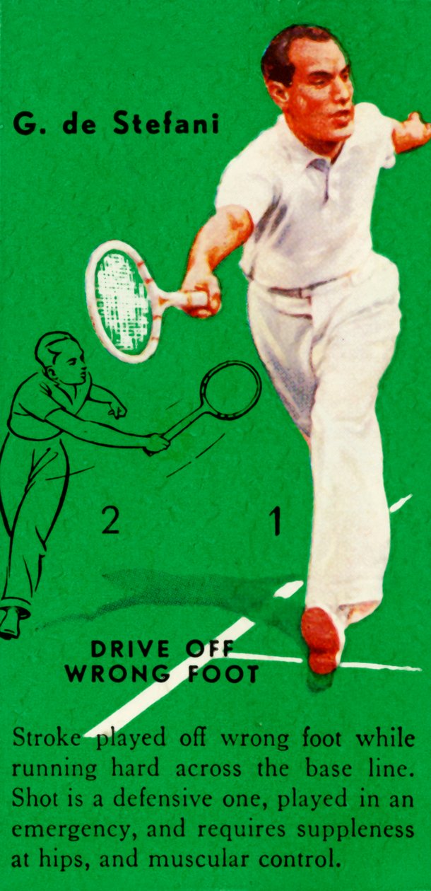 G. de Stefani - Drive Off Wrong Foot, c1935. af Unbekannt