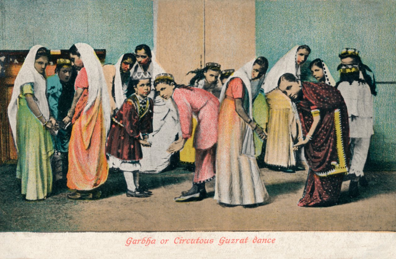 Garbha eller Circutous Gurzat-dans, c1910 af Unbekannt