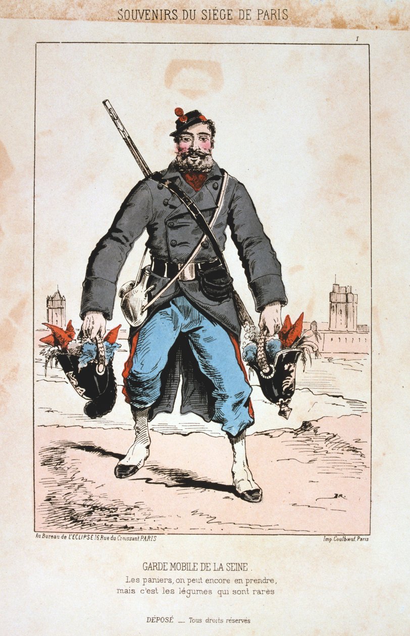 Garde Mobile de la Seine, Paris