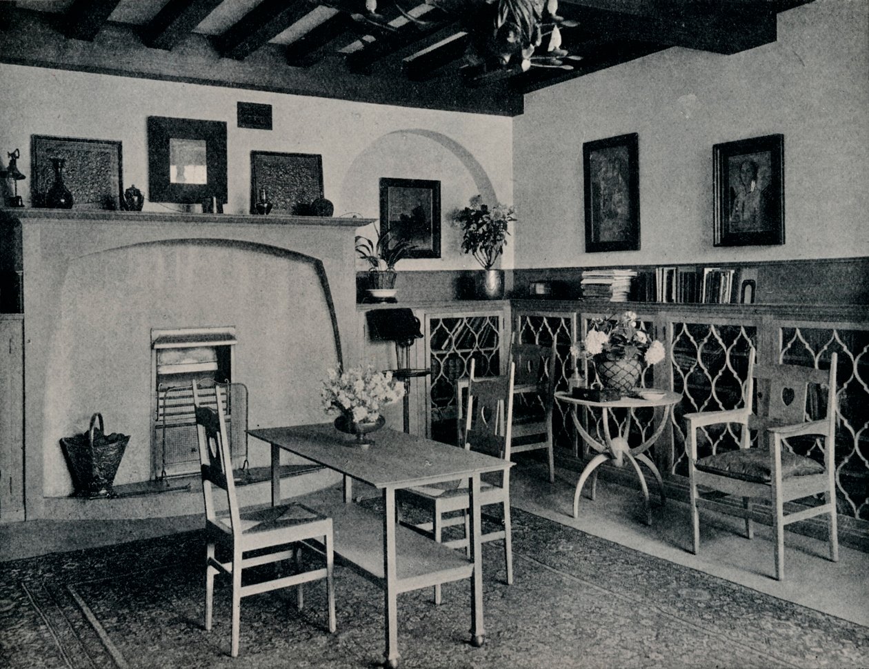 Havehjørne, c1907 af Unbekannt